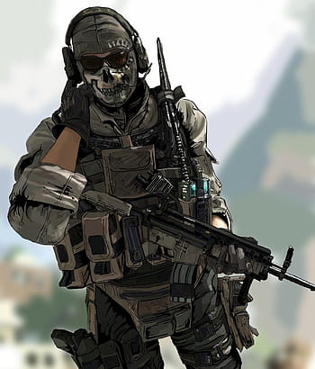 Steam Workshop::[Vanilla] CoD: MW2 :: Simon 'Ghost' Riley's Balaclava +  Headgear