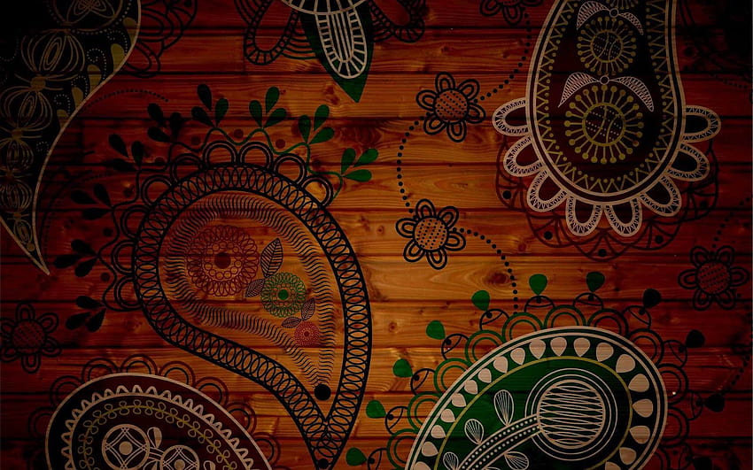 4 India Design, indian pattern HD wallpaper