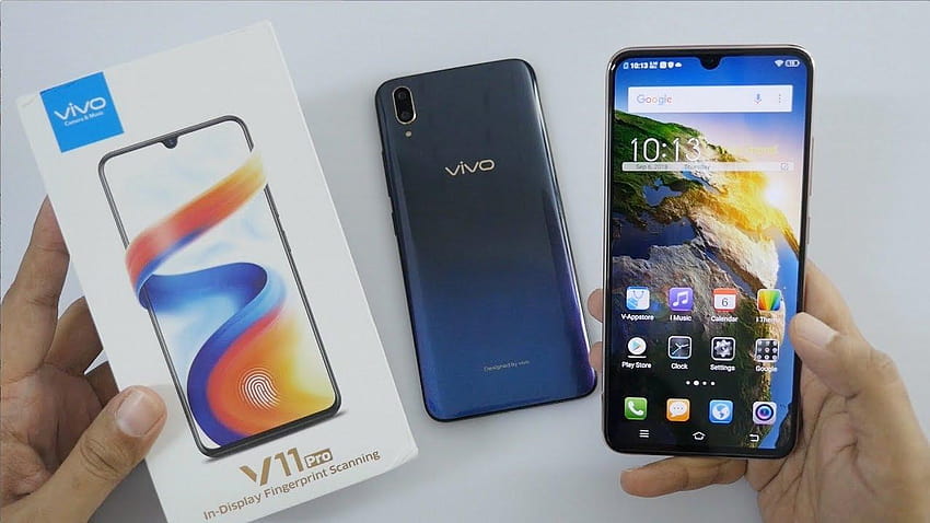Vivo V11 Pro with In display Fingerprint Unboxing & Overview, pubg anime vivo  y11 HD wallpaper | Pxfuel