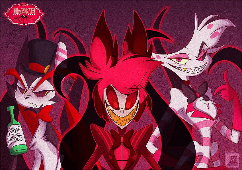 Anonazure, hazbin hotel computer HD wallpaper | Pxfuel