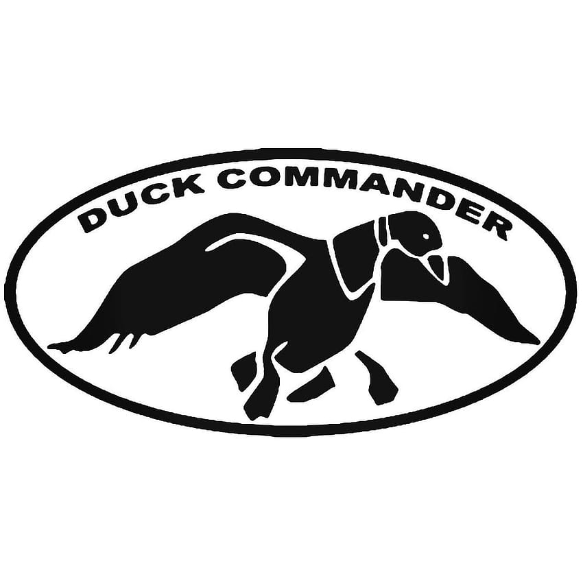 Logotipo de Duck Commander Pegatina fondo de pantalla del teléfono