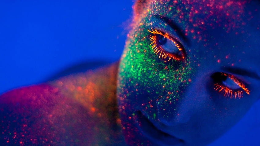 the Fluorescence Make Up , Fluorescence Make Up, rave HD wallpaper