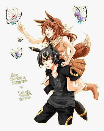 Cute wolf couple/pair anime by bluewolfinsta on DeviantArt