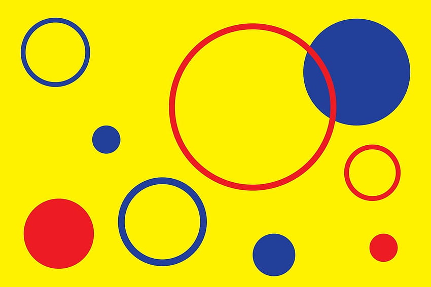 Grundfarben Hintergrund, Blau, Rot und Gelb mit geometrischer Form. Vektorillustration. 4927333 Vektorgrafiken bei Vecteezy, Herr Tumble HD-Hintergrundbild