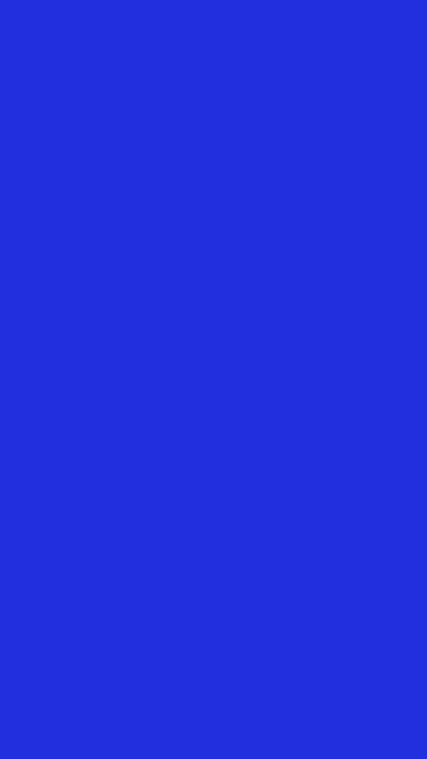 Yves Klein's iPhone, iphone blue plain HD phone wallpaper
