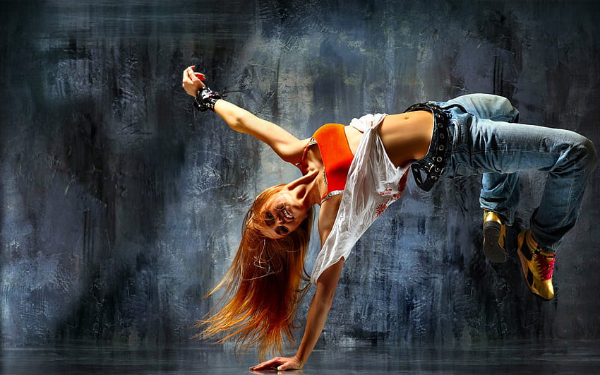 Breakdance Girl, break dancer HD wallpaper