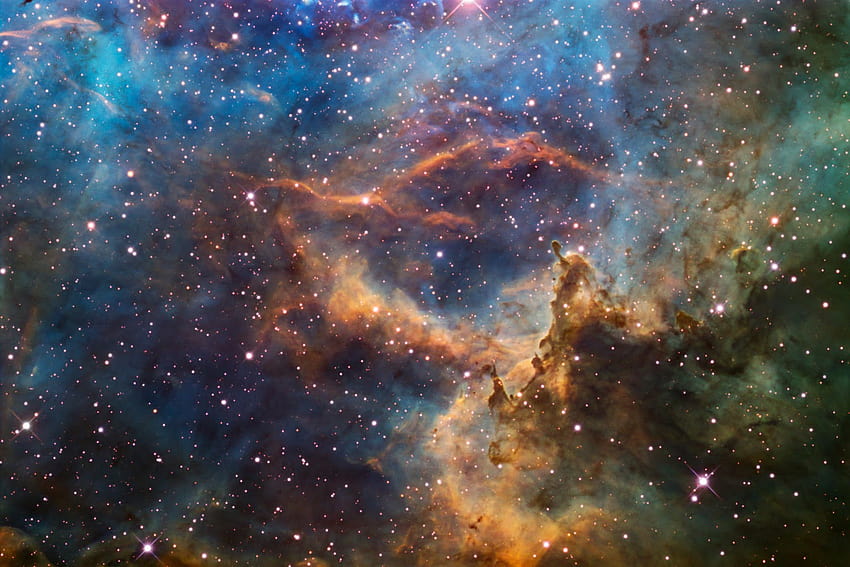 ロゼット星雲、星雲 高画質の壁紙