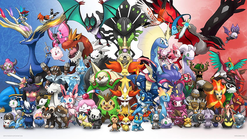 Tutti i Pokemon leggendari, leggendari mon g Sfondo HD
