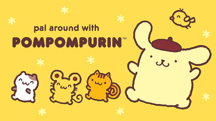 Sanrio 이달의 친구: Pompompurin HD 월페이퍼