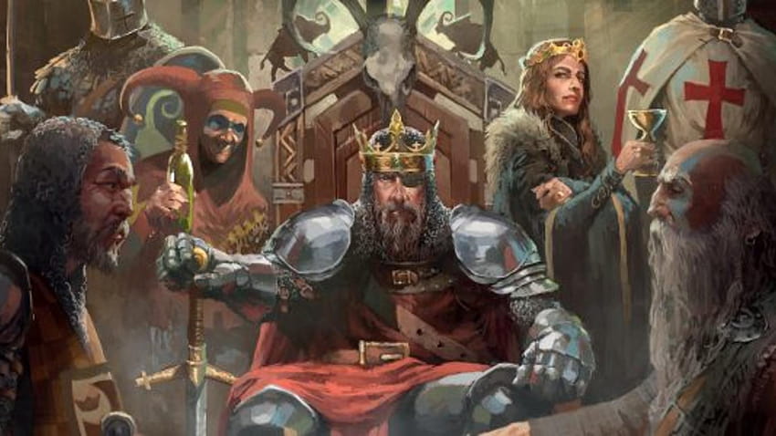 Ein schlechter Vater in Crusader Kings The Board Game zu sein, Crusader Kings iii HD-Hintergrundbild