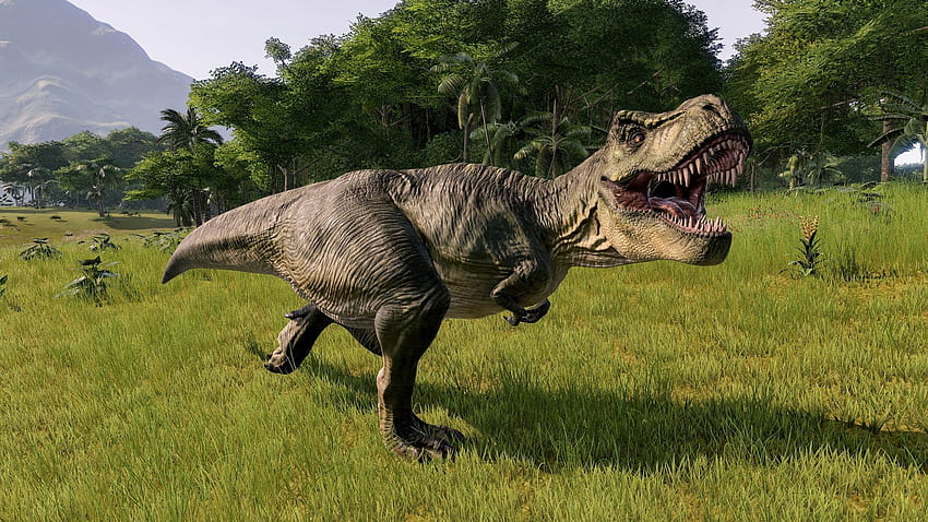 Vuelve a Jurassic Park: pisotea este patio de recreo prehistórico hoy en Xbox One fondo de pantalla
