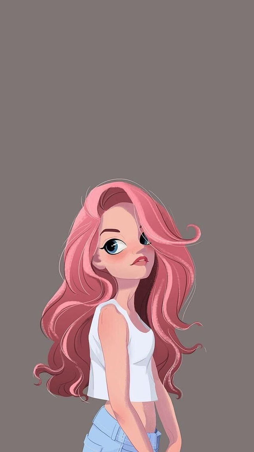 Mejor chica de dibujos animados - Chica de dibujos animados en 2020, chica  de dibujos animados fondo de pantalla del teléfono | Pxfuel