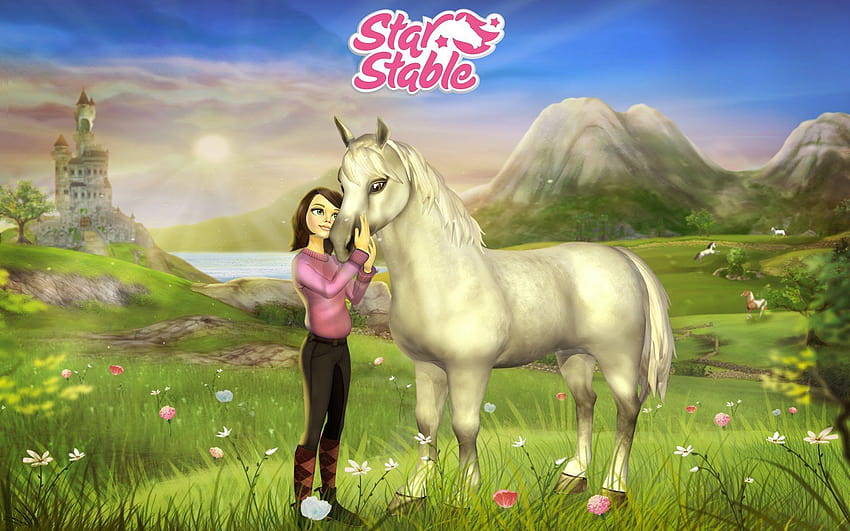 Star Stable Online Reitstunde bei Lana fondo de pantalla