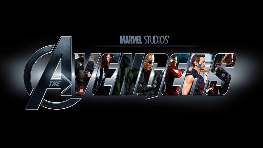 Marvel Avengers Logosu, kara panter harikası logosu HD duvar kağıdı