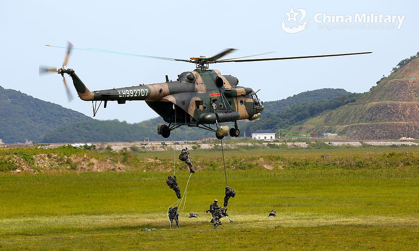 Army aviation brigade hones force, fast roping HD wallpaper