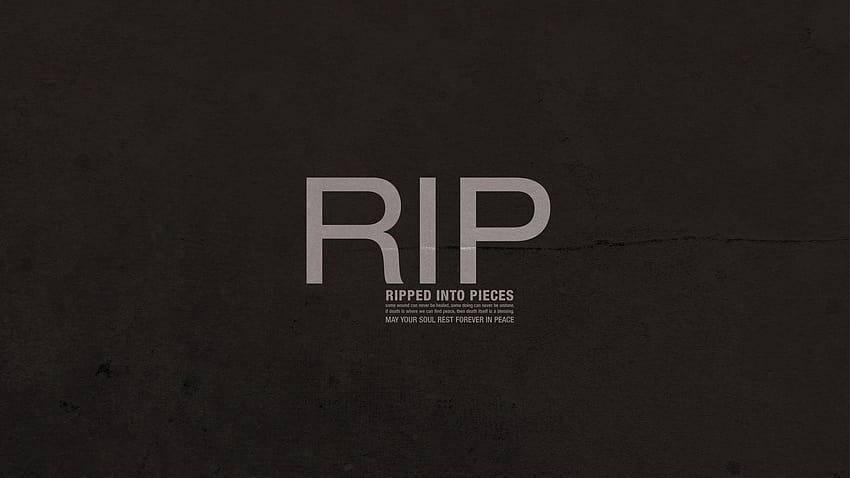 Rest In Peace Wallpapers  Wallpaper Cave