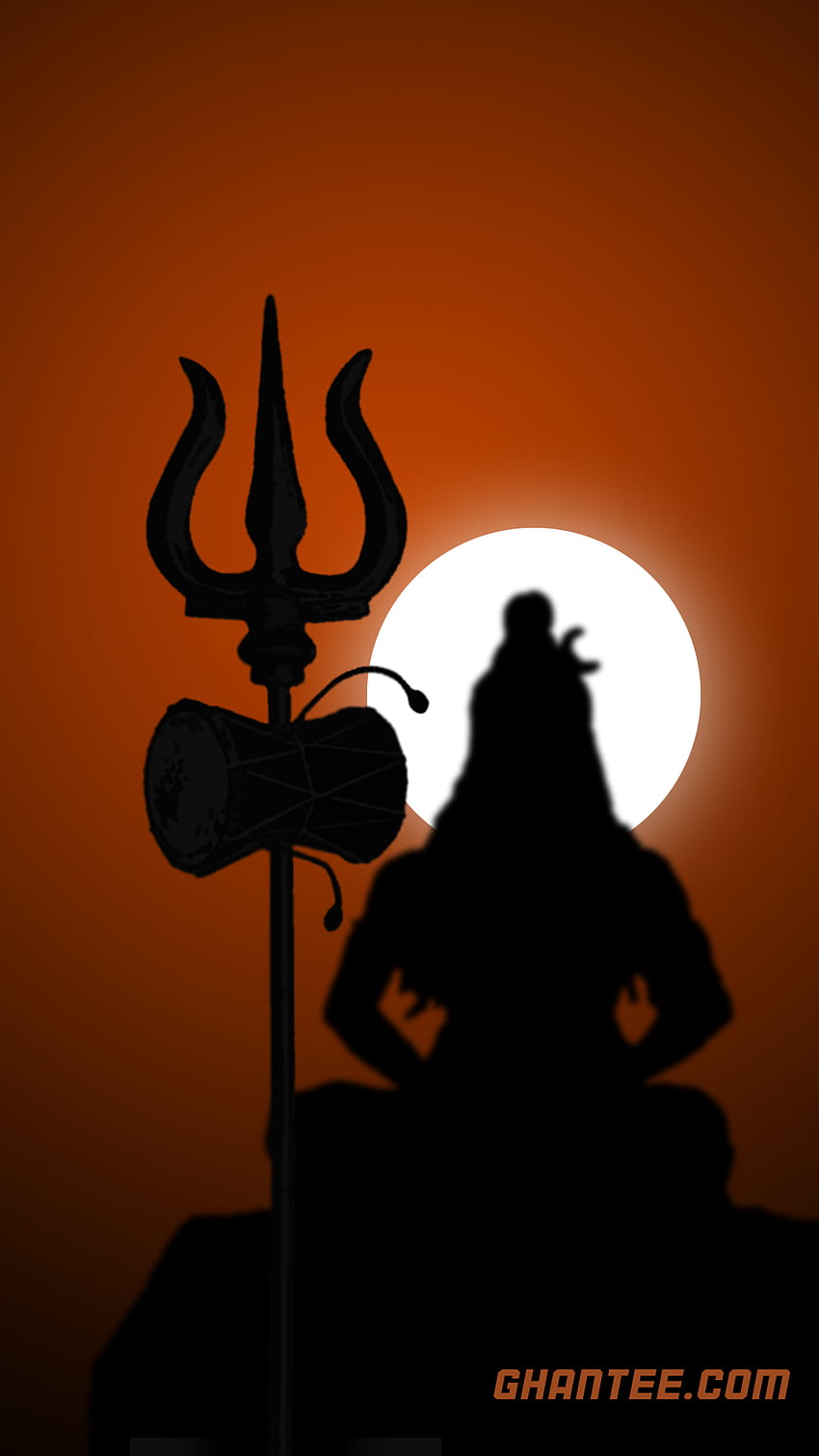 Wooden LED Logo - Lord Shiva – Printed Man