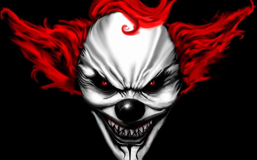 Clown Awesome Evil Clown ·① Tag, böse Organisationen HD-Hintergrundbild