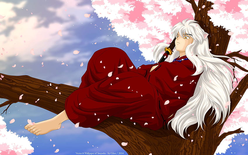 Romantic Anime Inuyasha, sesshmaru HD wallpaper