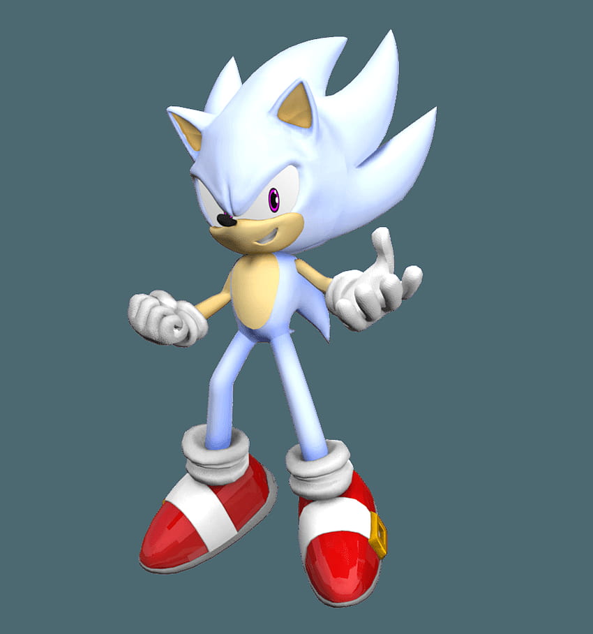 Hyper Sonic by KuroiSpeedster55, hyper sonic the hedgehog HD phone  wallpaper