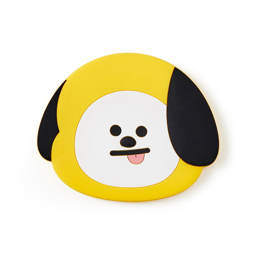 Amazon : BT21 Chimmy Silicon Hand Mirror One Size Yellow : Beauty HD phone wallpaper