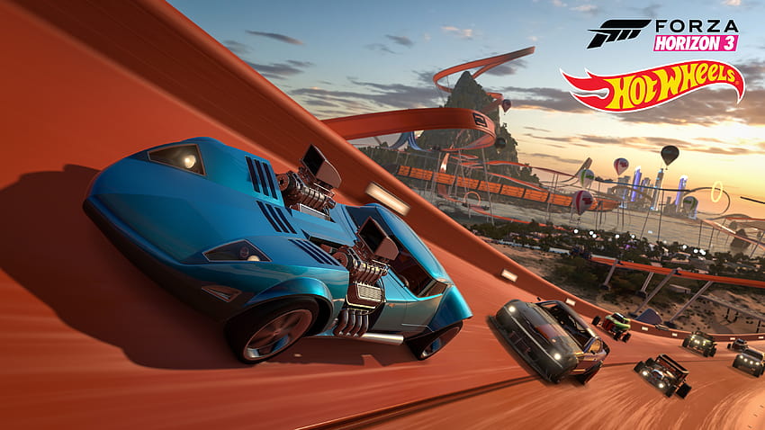 Forza Horizon's Hot Wheels to marzenie każdego ośmiolatka, bliźniacze 3 gorące koła Tapeta HD
