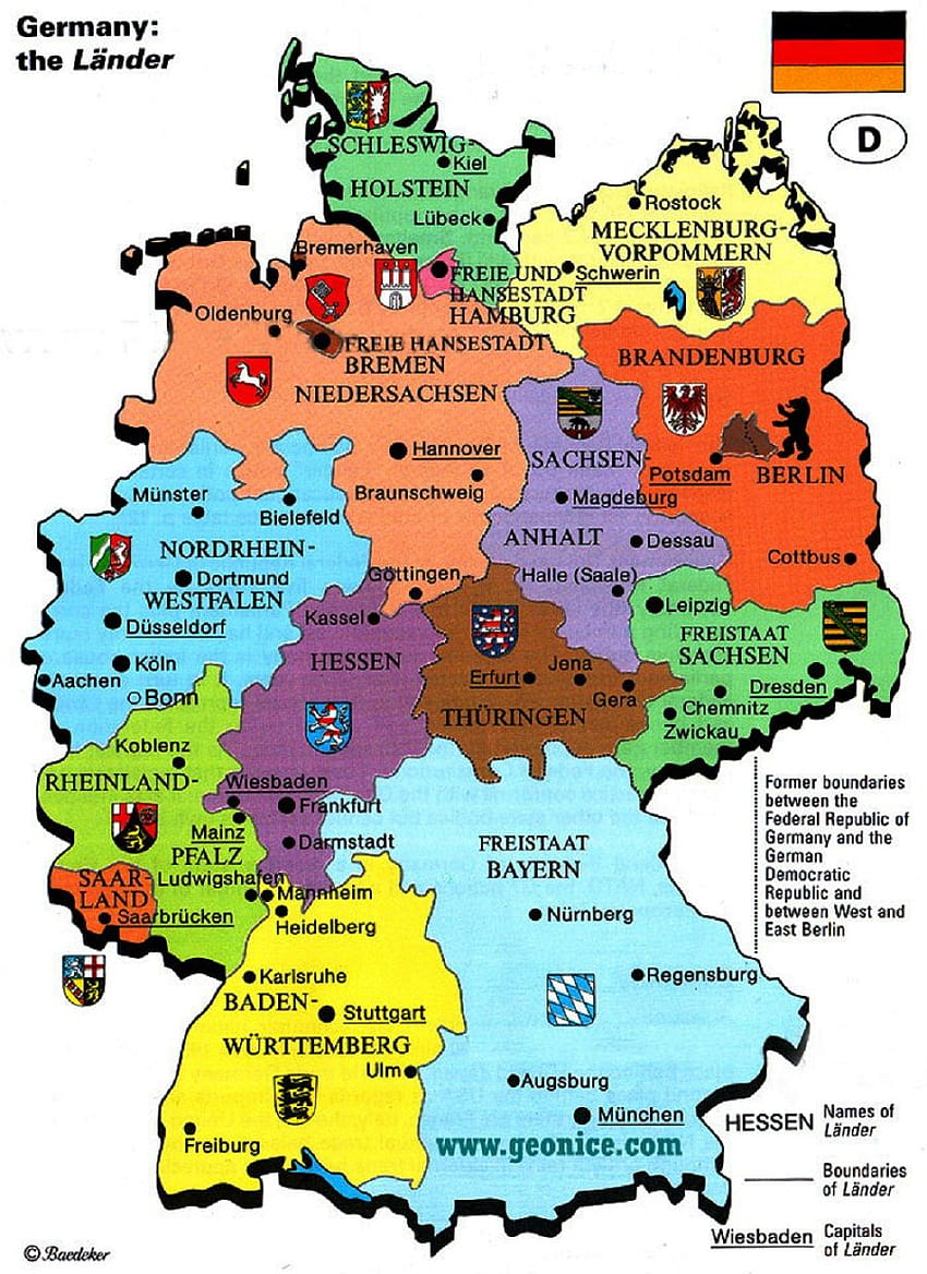 ベルリンはどこですか?、ドイツの地図 HD電話の壁紙