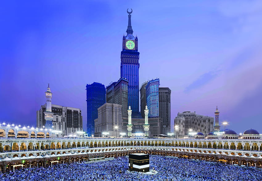 Makkah Royal Clock Tower Hotel, torre dell'orologio della Mecca Sfondo HD