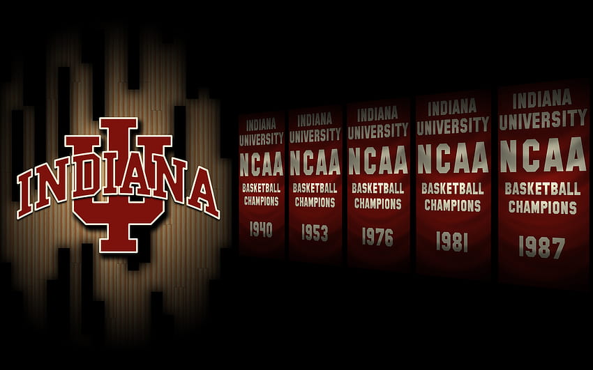 4 Indiana Hoosiers, iu basketball HD wallpaper
