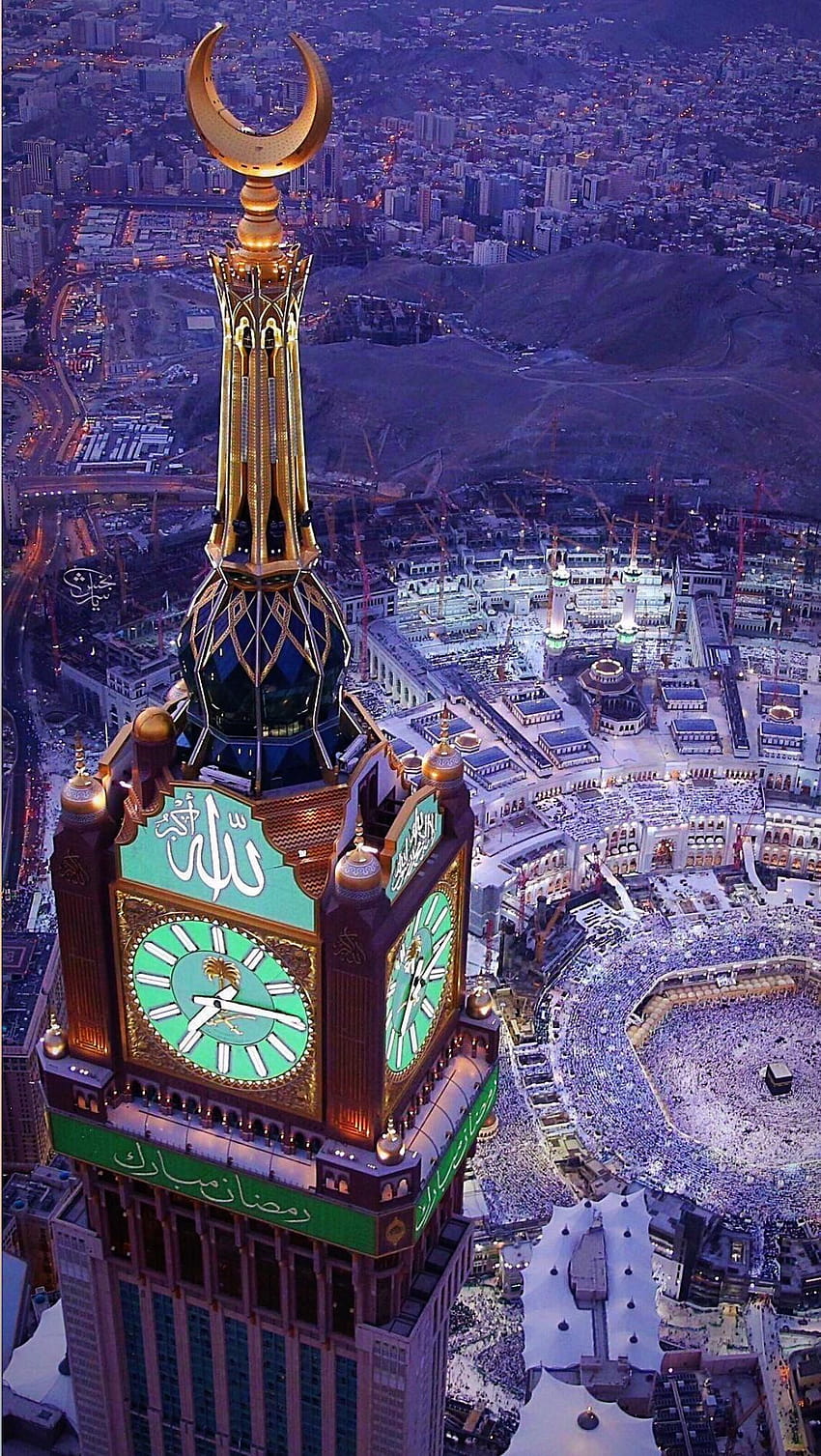 Mekka und Kaaba-Hintergründe, Makkah iphone HD-Handy-Hintergrundbild