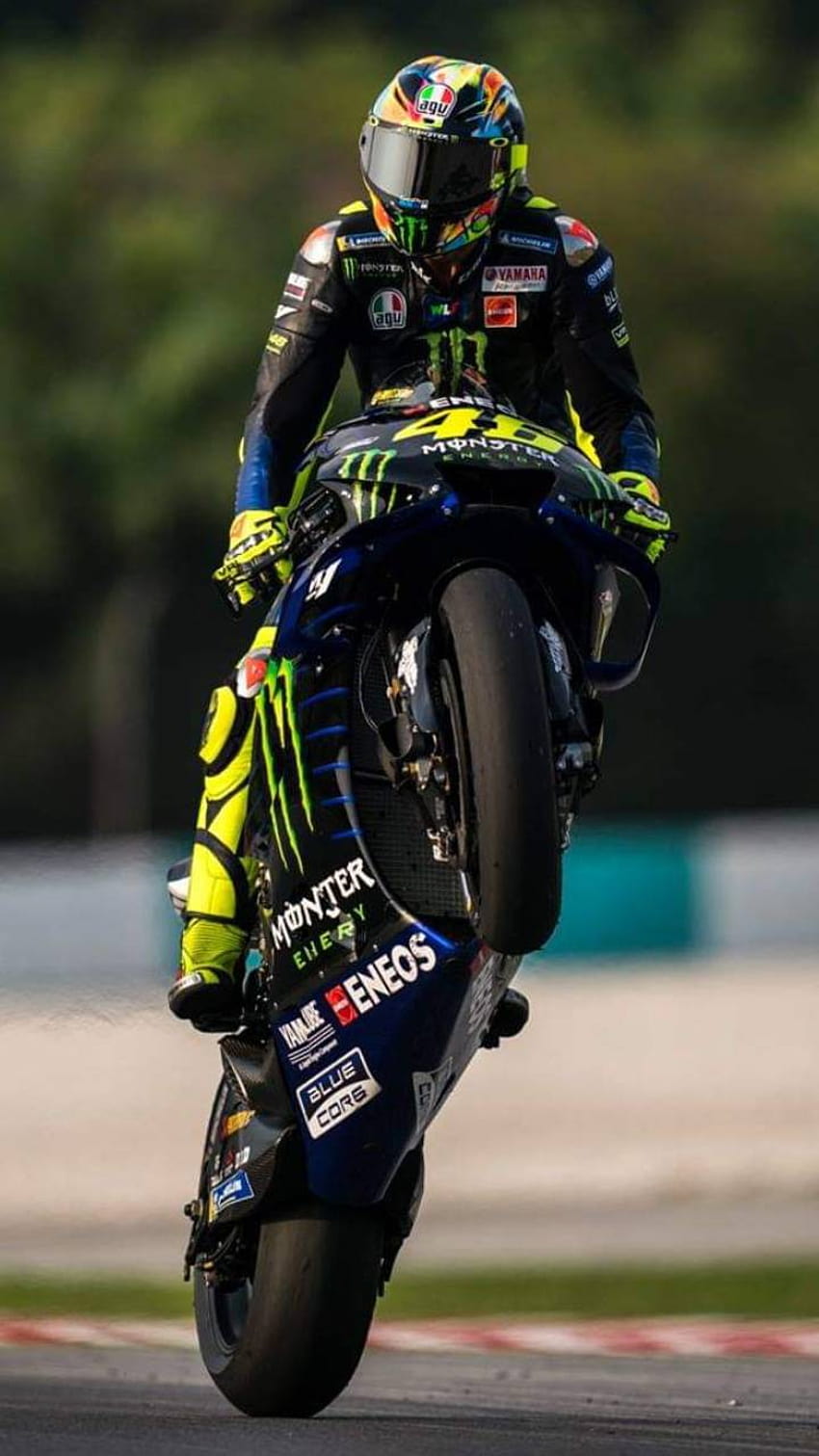 Valentino Rossi Greeting Card by Reka Michael