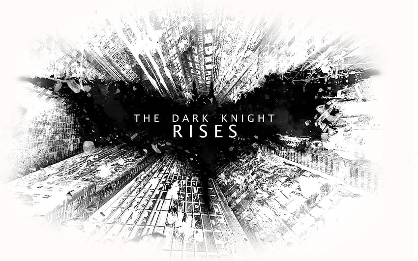 The Dark Knight Rises Full und Hintergründe, Dark Knight Rises Logo HD-Hintergrundbild