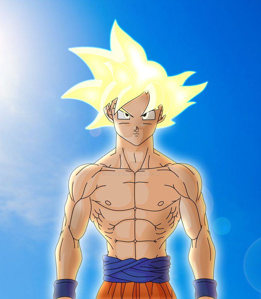 Gold Super Saiyan God Goku de Sonkai912, goku super saiyan 3 azul y dorado  fondo de pantalla del teléfono | Pxfuel