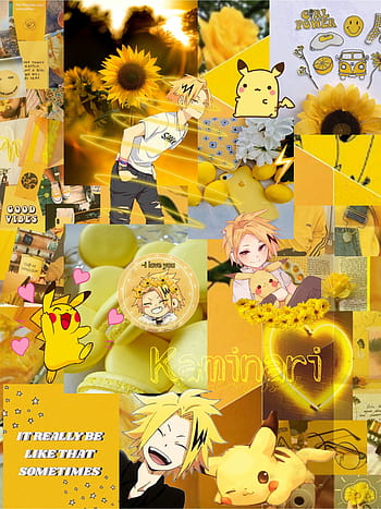 Download Special edition Yellow Anime wallpaper Wallpaper  Wallpaperscom
