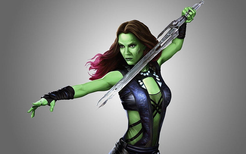 Gamora, Guardians Of The Galaxy / dan Mobile Wallpaper HD