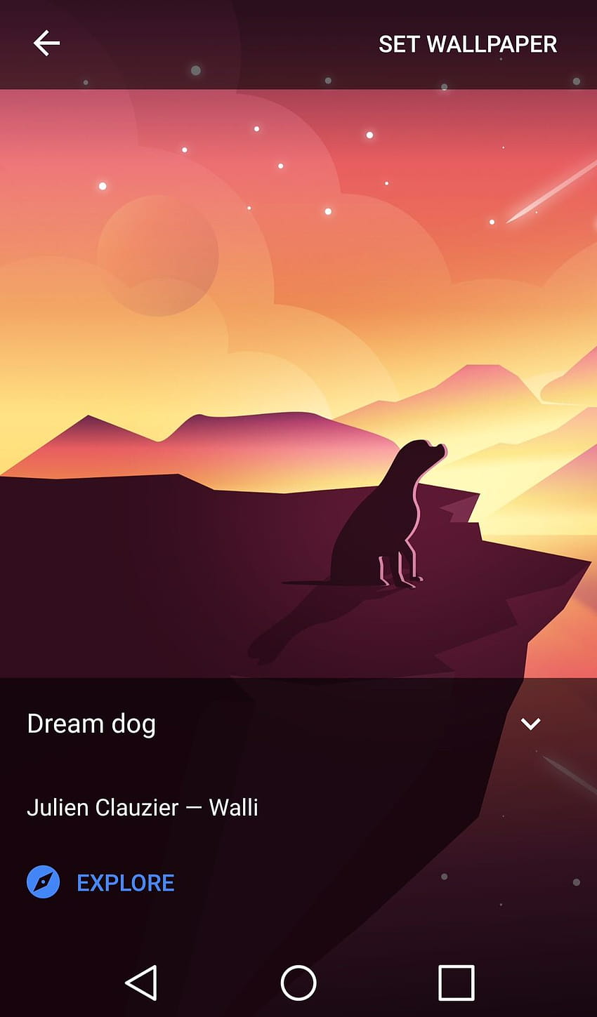 ¿Cuál es tu móvil favorito?, dream dog fondo de pantalla del teléfono