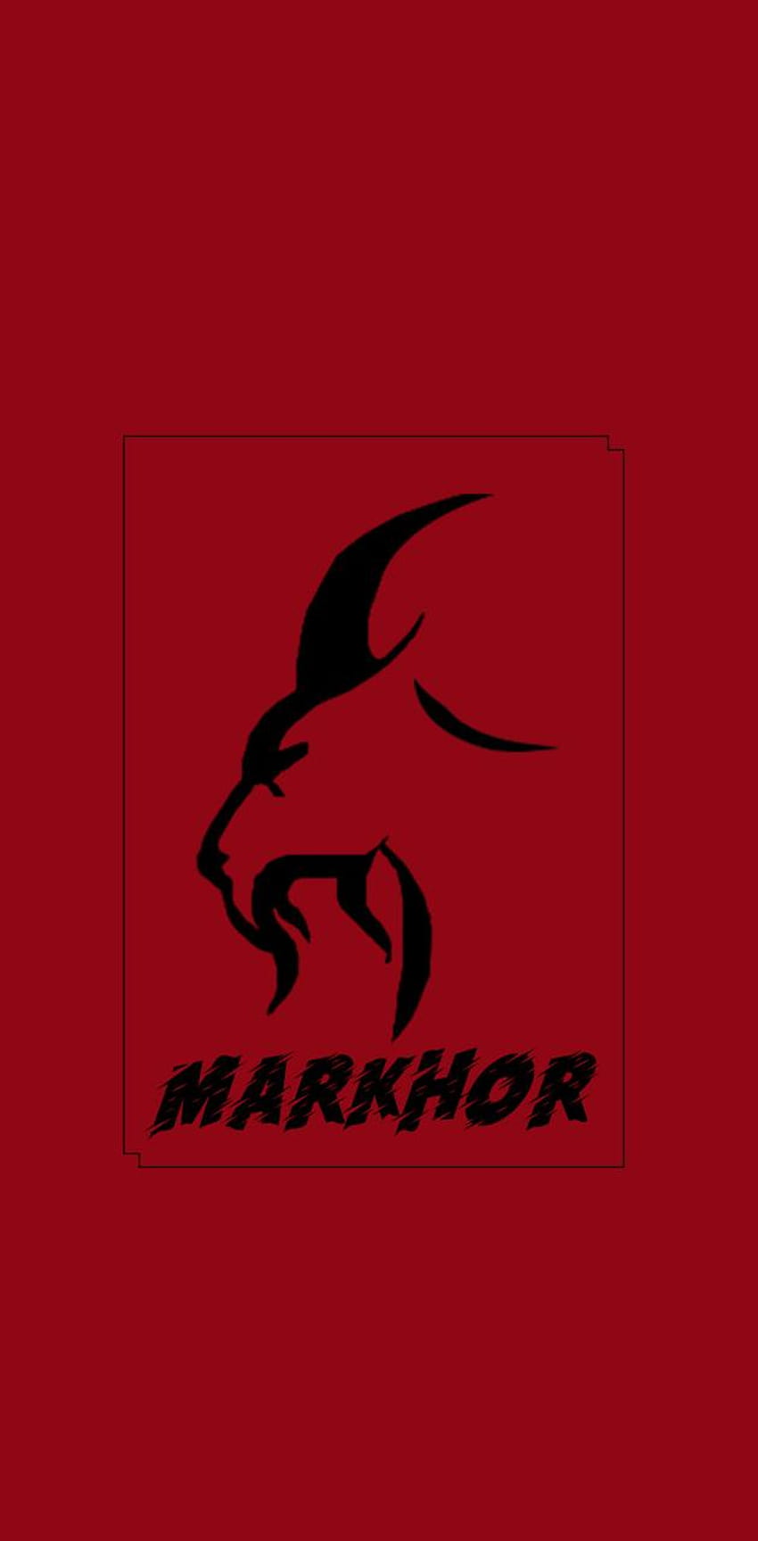 markhor par h_baysh, logo markhor Fond d'écran de téléphone HD