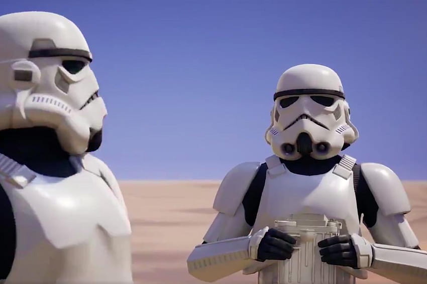 Cara mendapatkan Skin Stormtrooper Star Wars Fortnite: Jedi, fortnite star wars Wallpaper HD