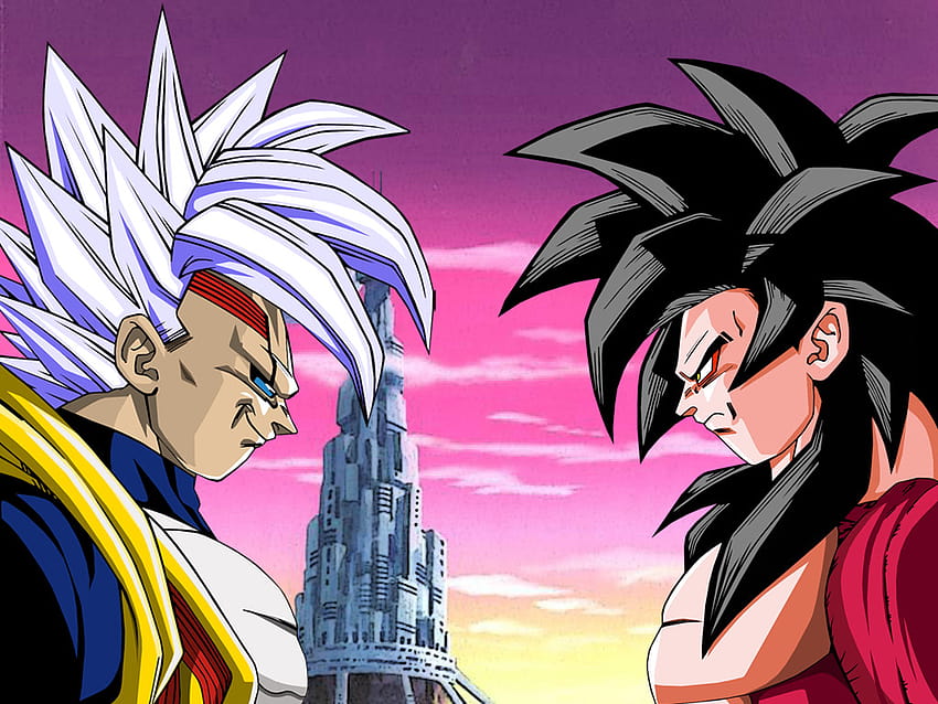 SSJ5 Goku & Vegeta VS SSGSS Goku & Vegeta