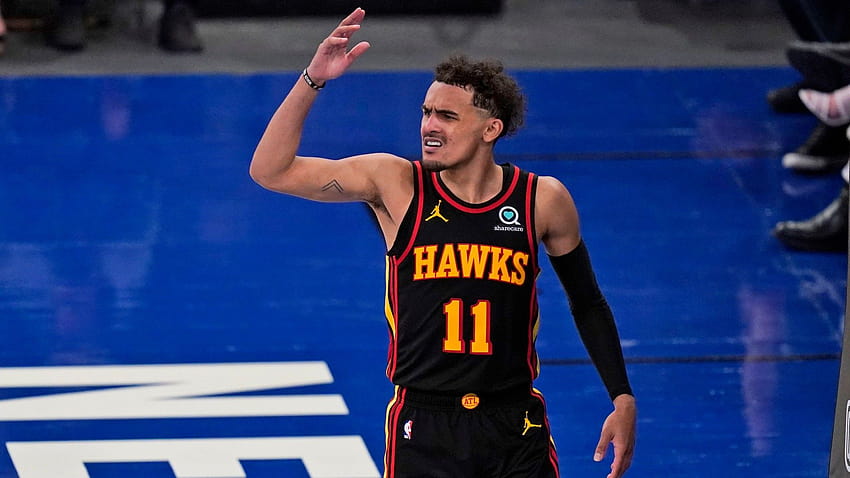 Hawks' Trae Young responds to rude welcome from Knicks fans with explosive  start to Game 2, trae young atlanta hawks nba HD wallpaper