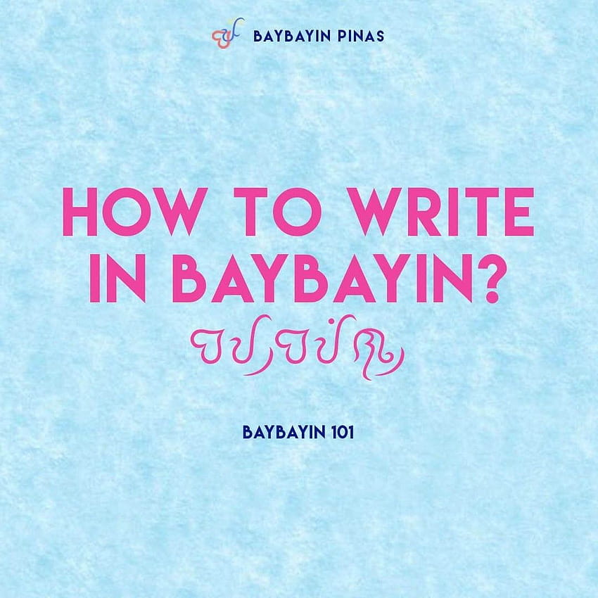 Inilah Panduan Cepat Dan Mudah Menulis Di Baybayin wallpaper ponsel HD