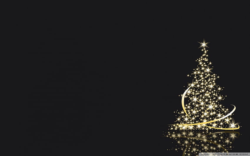 Abstrakter Weihnachtsbaum, Weihnachtskiefer HD-Hintergrundbild