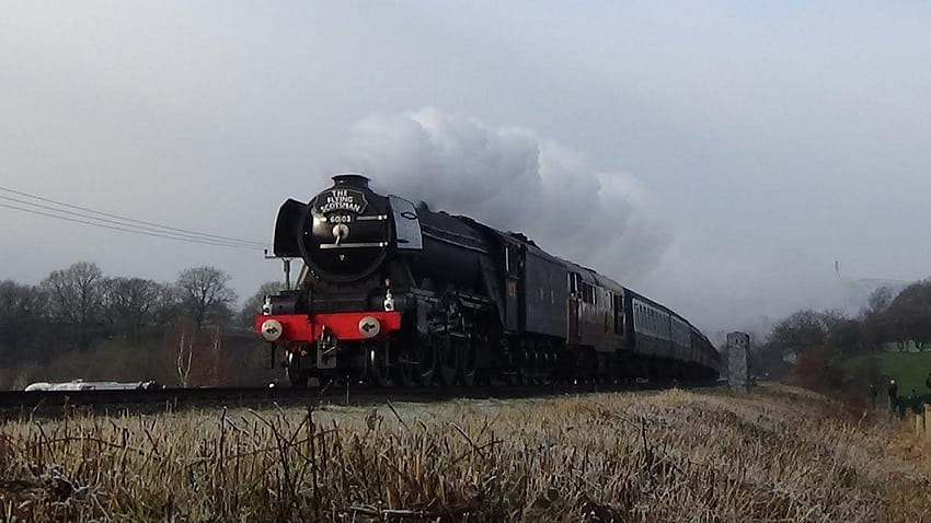 Flying Scotsman in Steam' Preview Event, 16th January 2016 HD wallpaper