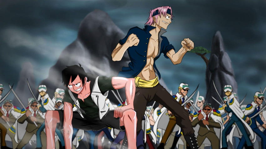One Piece: Brothers in Arms by vonmatrix5000, shanks manga panda HD wallpaper