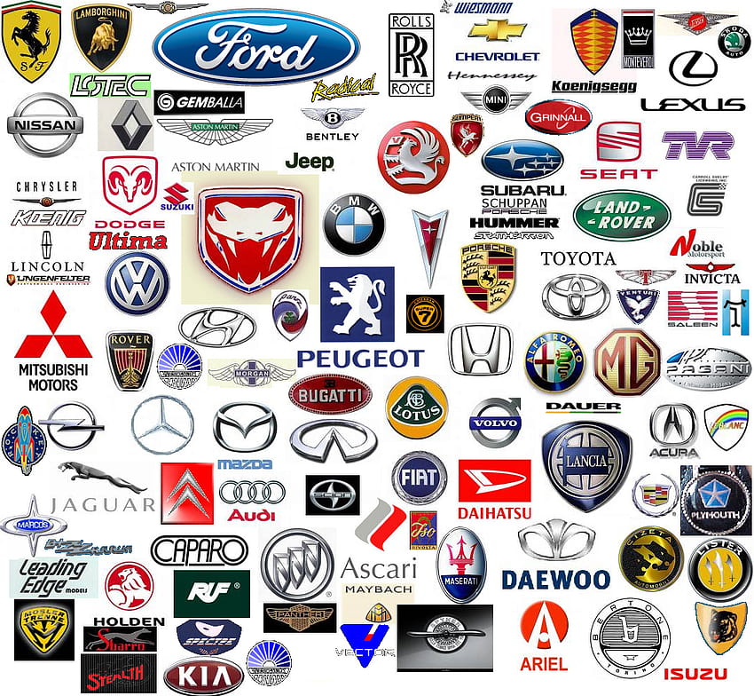 Car company logos HD wallpaper