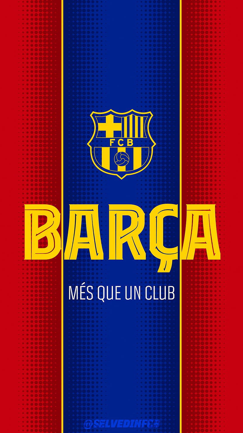 FC BARCELONA PHONE by SelvedinFCB [1080x1920] for your , Mobile & Tablet, barcelona 2022 iphone HD telefon duvar kağıdı