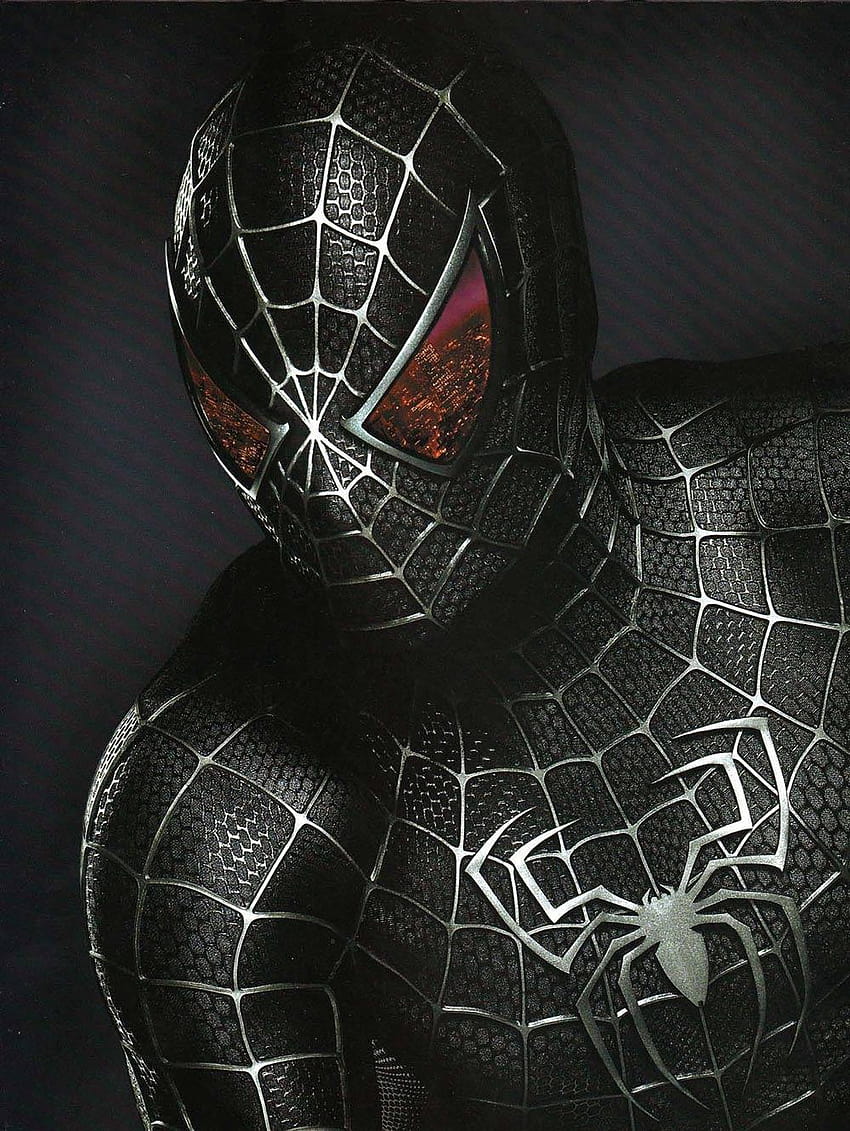 Plano espacio Eléctrico Traje negro de spiderman, hombre araña negro fondo de pantalla del teléfono  | Pxfuel