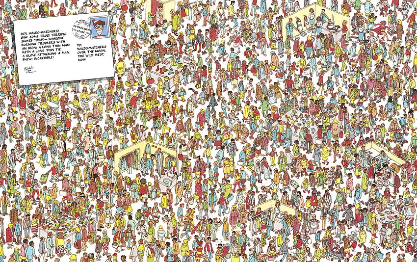 7 ยากมาก Waldo อยู่ที่ไหนเก่ง วอลล์เปเปอร์ HD