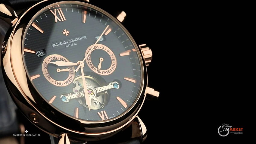 VACHERON CONSTANTINE zegar czasu zegarka biżuteria szczegół luksusowy Tapeta HD