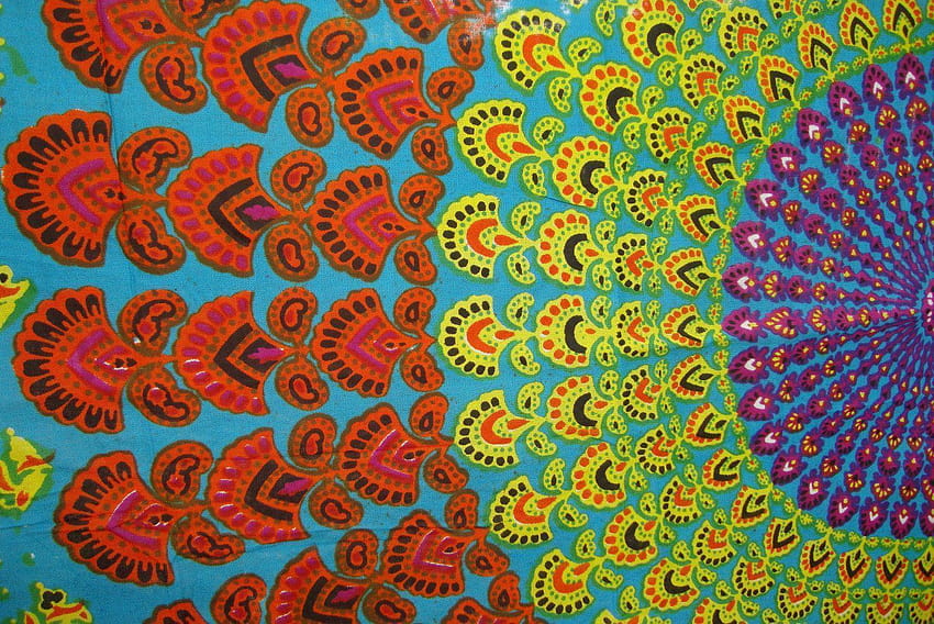 Tapestry Backgrounds, hippie patterns HD wallpaper